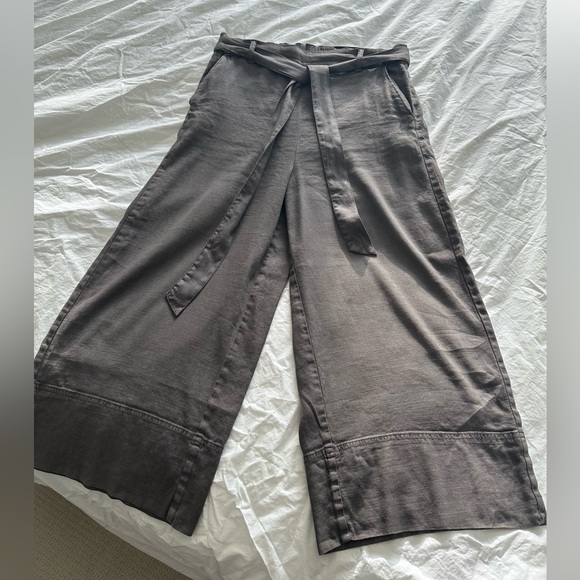 Splendid gray/taupe Wide-Leg Pants, size large - Picture 5 of 14